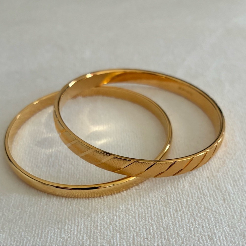 The Gilded Standard: Iconic Vintage Monet Duo with Box
